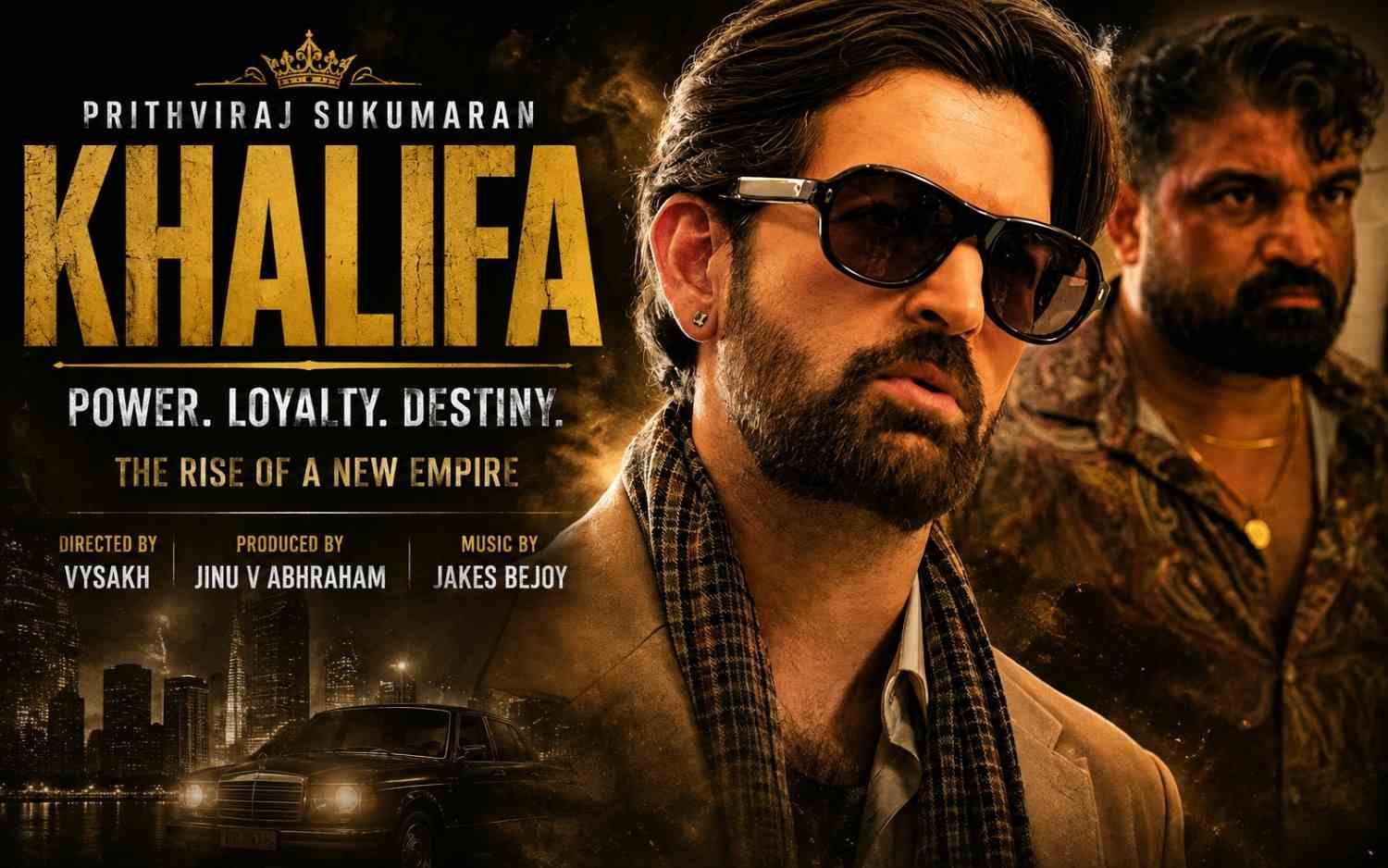 Khalifa (Movie) Prithviraj Sukumaran | Vysakh | Jinu V Abhraham | Jakes Bejoy