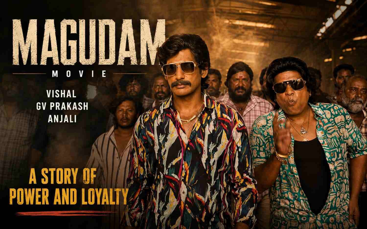 Magudam (Movie) | Vishal | GV Prakash | Anjali